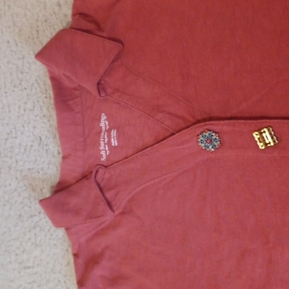 Soft Surroundings Button Up Tunic - Picture 7 of 15